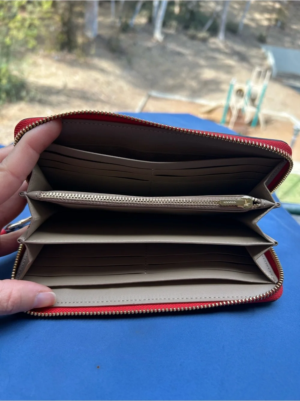 Coach cherry 🍒 wallet